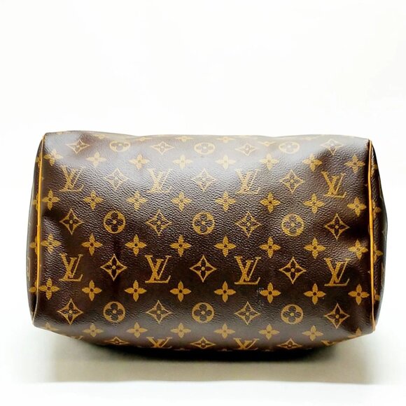 Louis Vuitton LV Hand Bag Speedy 30 Brown Monogram 800-082125 - Picture 5 of 13